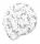 Scamp hengerpárna #300cm #White Grey Bears #BRVE010