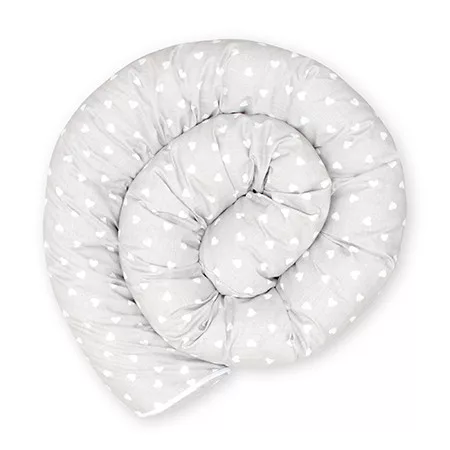 Scamp hengerpárna #300cm #Little Heart White Gray #BRVE011
