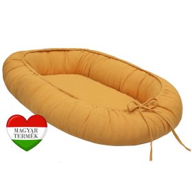 Scamp Babafészek muszlin Mustard #DBF008