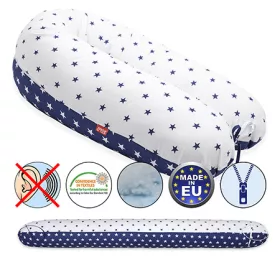   Scamp Szoptatós párna univerzális #Blue White Star #SZPE193