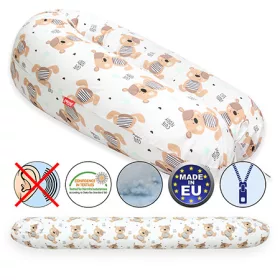   Scamp Szoptatós párna univerzális #White Brown Bears #SZPE235