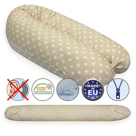 Scamp Szoptatós párna univerzális #Beige Dots #SZPE238