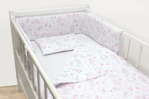 Scamp Ágynemű huzat garnitúra 70x90cm Pink Clouds #AGNH019