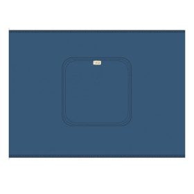 Nandu ÖKO Zsebes rugalmas hordozókendő #égkék