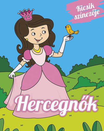 Könyv - Kicsik színezője - Hercegnők