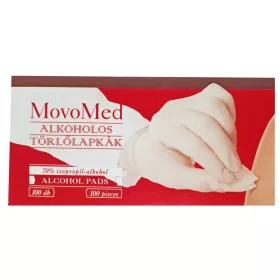MovoMed Alkoholos törlőlapkák 100db