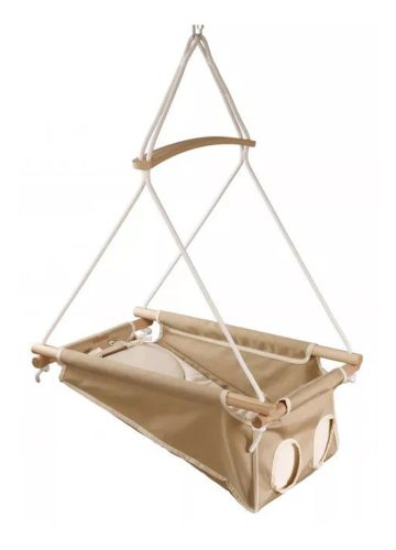 Adamo Bébihinta keresztfával és 3 pontos övvel #Bézs