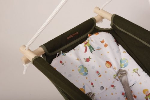 Adamo Bébihinta keresztfával és 3 pontos övvel #Pesto Utazó