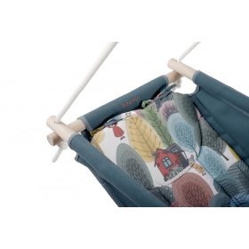   Adamo Bébihinta keresztfával és 5 pontos biztonsági övvel #Zöld Meseerdő