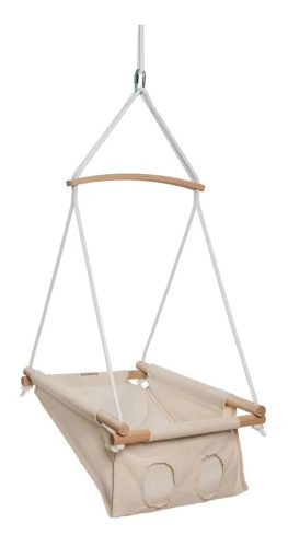 Adamo Bébihinta keresztfával és 3 pontos övvel #Natúr