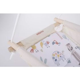   Adamo Bébihinta keresztfával és 3 pontos övvel #Natúr Zoo