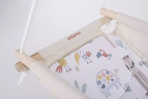 Adamo Bébihinta keresztfával és 3 pontos övvel #Natúr Zoo