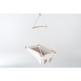   Adamo Bébihinta keresztfával és 3 pontos övvel #Beige Star