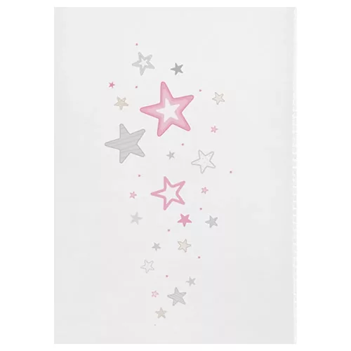 Color pelenkázólap sík #70x50cm #Rózsaszín csillag