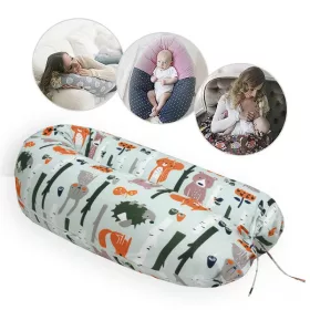   Scamp Szoptatós párna univerzális Forest Animals Green #SZPE263