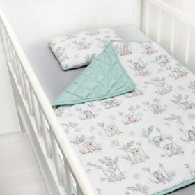 Scamp velvet ágynemű garnitúra #AGNV008 WildAnimals