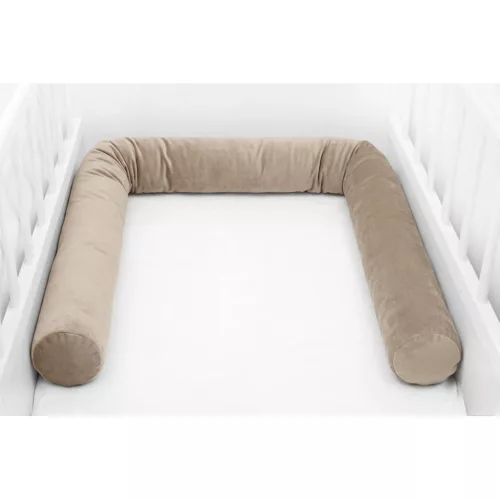 Scamp Ágyrácsvédő hengerpárna velvet Brown #BRVV005