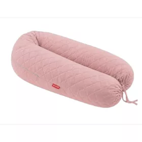   Scamp formázható univerzális szoptatós párna velvet huzattal PowderPink #SZPV007