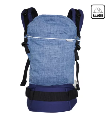 Magyarinda Klasszik PRO Kalandor csatos hordozó #0-18 hós babáknak #Jeans #BHKP06-01-KT