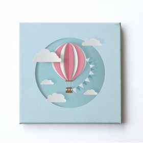 Pindu Vászonkép - 3D hőlégballon #229122