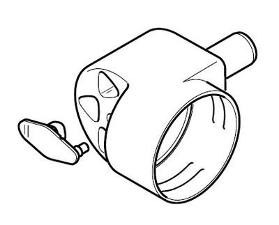 Medela szívókészlethez csatlakozó könyökelem vakdugóval