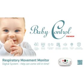   Baby Control Premium légzésfigyelő extra nagy méretű érzékelőlappal