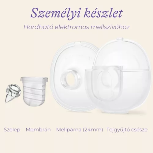 Lansinoh Személyi készlet hordható elektromos mellszívóhoz #53788