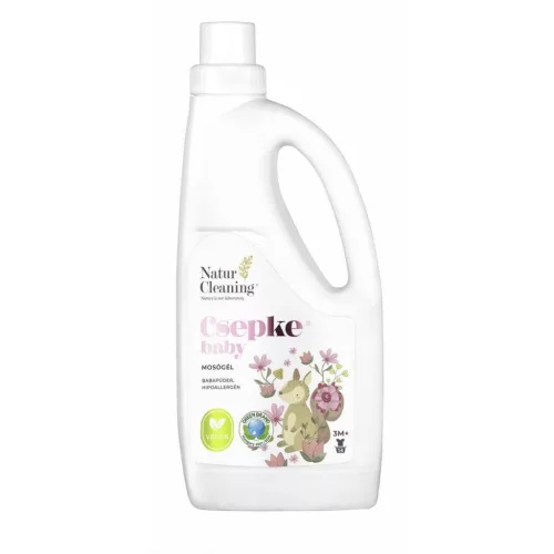 Csepke Mosógél baby púder illattal 3 hó 1 Liter