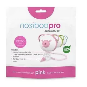   Nosiboo Pro Accessory Set #Pink tisztító kefével #ACS-01-02