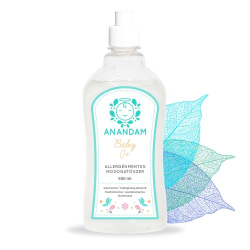 Anandam Baby Mosogatószer Allergénmentes - illatmentes 500ml