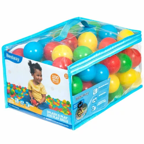 Bestway Splash & Play™ játéklabda 100db-os csomag #52648B