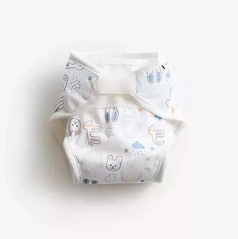 ImseVimse Pelenkakülső XS White Teddy #IV3154028