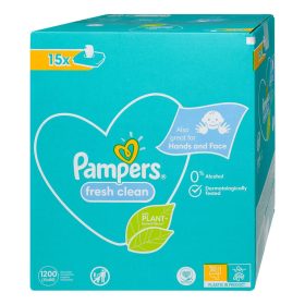  Pampers Nedves törlőkendő Fresh Clean #15x80db #10BW010085