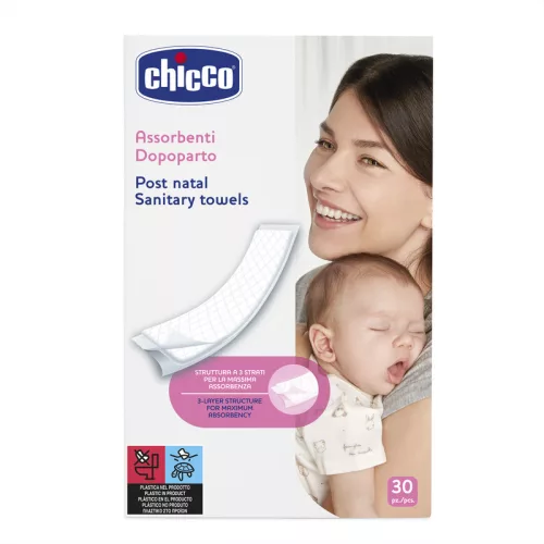 Chicco Szülés utáni 3-rétegű betét 30db