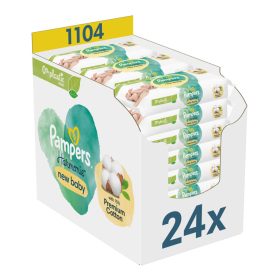   Pampers Nedves törlőkendő Harmonie New Baby Plastic Free #24x46db #10BW010113