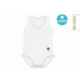 J Bimbi Body biopamut #0-36 hó #Summer fehér #10676