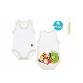   J Bimbi Body biopamut #0-36 hó #Summer Tropical Papagáj #10865