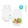 J Bimbi Body biopamut #0-36 hó #Summer Tropical Papagáj #10865