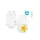 J Bimbi Body biopamut #0-36 hó #Summer Sealife Starfish #10866