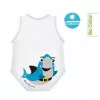 J Bimbi Body biopamut #0-36 hó #Summer Sealife Blue Fish #10869