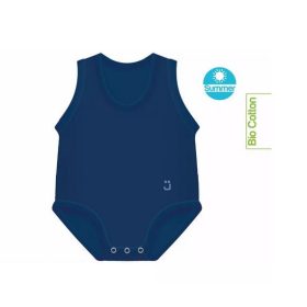 J Bimbi Body biopamut #0-36 hó #Summer sötétkék #12031