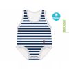 J Bimbi Body biopamut #0-36 hó #Summer csíkos sötétkék #12035