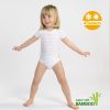 J Bimbi Body biopamut #0-36 hó #4 Seasons csíkos barack #12043