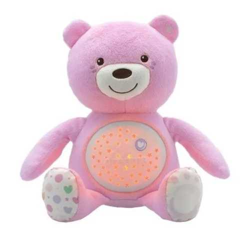 Chicco Baby Bear plüss maci projektor Rózsaszín #CH00801510