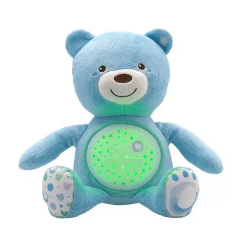 Chicco Baby Bear plüss maci projektor Kék #CH00801520