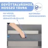 Chicco Next2me Forever bölcső-kiságy Moon Grey #CH0007965077