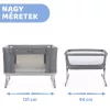 Chicco Next2me Forever bölcső-kiságy Moon Grey #CH0007965077