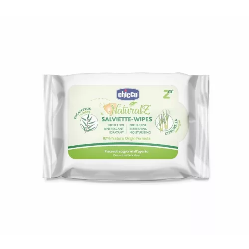 Chicco Frissítő és védő törlőkendő 20db #CH0115990