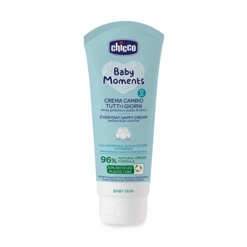 Chicco Popsikrém mindennapra - cink-oxid mentes, illatmentes 100ml #ch0116410