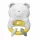 Chicco Day & Night Bear zenélő csörgő és éjszakai fény kiságyjáték Bear fehér #CH0118180